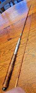 Vintage Everest Brand Japan Bamboo Fishing Rod 5'6" 2-Piece Reversable Handle - Picture 1 of 16