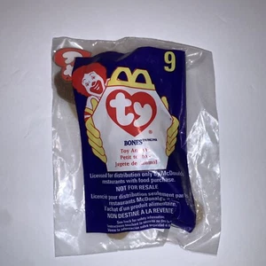 Mcdonalds TY Teenie Beanie Baby Bones # 9 Unopened - Picture 1 of 4
