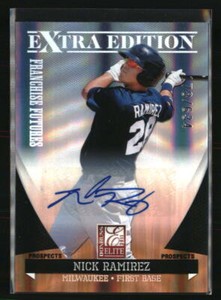 Nick Ramirez 2011 Donruss Elite Extra Edition #41 178/634 Auto Baseball Card