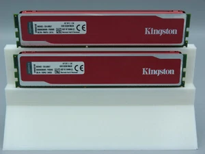 2x 4GB Kingston Hyper X Red KHX13C9B1RK2/8 8GB DDR3 1333MHz PC3-10600U PC RAM - Bild 1 von 2
