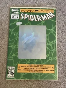Spider-Man Issue #26 Giant-Sized 30th Anniversary Special NM Holograph Cover - Picture 1 of 5