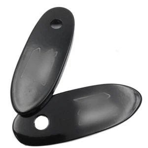 HongK "GSXR" Black Mirror Block Off Base Plates For Suzuki Gsxr600/750/1000/1100 - Picture 1 of 4