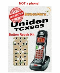 Kit de reparación de botones Uniden TRU9460 TRU9480 TRU9485 TRU9488 DSS7905 DSS7915 DSS7955 - Imagen 1 de 5