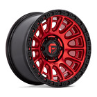 Fuel 1Pc D834 Cycle 17In 5 Lug Wheel Candy Red With Black Ring D83417907550