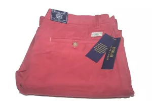 Polo Ralph Lauren Hombres Pantalones Bedford Chino Calce Clásico Rojo Talla 32 x 30 Nuevos con Etiquetas - Imagen 1 de 4