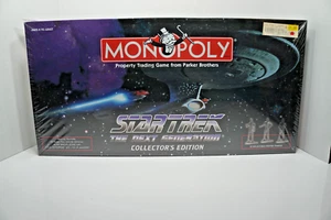 Vintage Monopoly Star Trek The Next Generation Collector's Edition 1998 Sealed - Picture 1 of 3