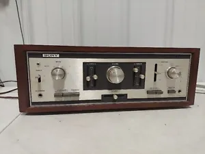 Sony TA-1144 Stereo integrated Amp With Wood Case Tested !Read Description #1146 - Picture 1 of 14