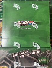G.I. Joe Trading Card Game Two-Player Starter Deck Case 6 Brand New Sealed 2004