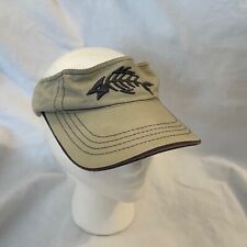 Academy Sports Magellan Outdoors 3D Embroidered Fish Sun Visor Gray One Size