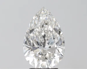 5 CT Pear Lab Grown Diamond For Engagement Ring - IGI Certified - Picture 1 of 4