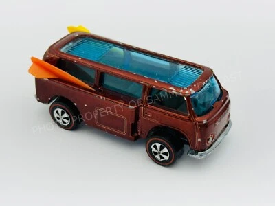 Hot Wheels Redline VOLKSWAGEN BEACH BOMB Tough Brown Dark Interior Very Nice ! - Image 1 of 4