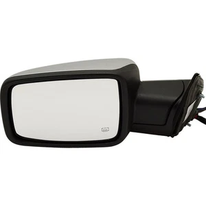 Power Mirror For 2014-2018 Ram 1500 Left Power Folding Chrome with Signal Light - Picture 1 of 6