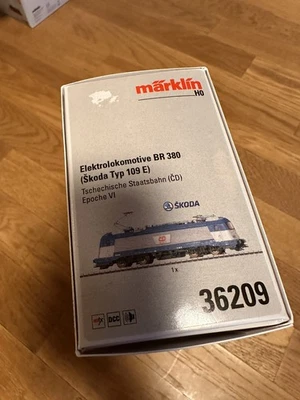 Märklin H0 36209 E-Lok BR 380 001-8 CSD mfx-digital Sound Metall neu in OVP  - Bild 1 von 4
