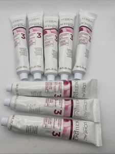 Lote de 8 L'Oreal Excellence Crema #3 Tratamiento Acondicionador Capilar Nuevo - Imagen 1 de 2