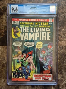 Adventure Into FEAR #28 CGC 9.6 1974 Morbius Living Vampire Doorway Down to Hell - Bild 1 von 4