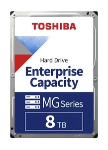 Toshiba Enterprise HDD 8TB 3.5’’ SATA 6Gbit/s 7200RPM (MG08ADA800E) 8 TB - Photo 1/4