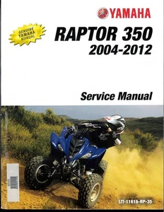 Yamaha Service Manual - RAPTOR 350 - 2004-2012 - Picture 1 of 15