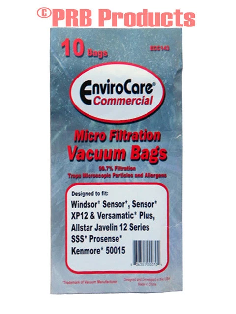 Commercial Vacuum Cleaner Allergy Bag Windsor Sensor XP12, Versamatic Plus Vac - Image 1 of 1