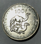 Djibouti Coin 100 francs Camels Animal Wildlife