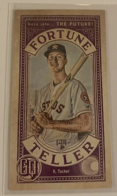 2019 Topps Gypsy Queen Fortune Teller Mini Kyle Tucker #FTM KT Houston Astros - Image 1 of 2