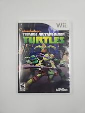 Teenage Mutant Ninja Turtles Nintendo Wii Complete CIB