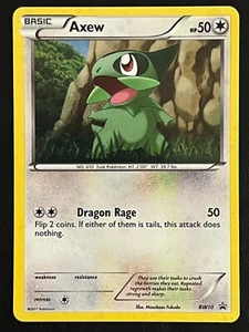 Pokemon Axew Holo Promo BW10 - Imagen 1 de 2