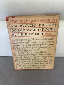 The Road Goes Ever On A Song Cycle JRR Tolkien First Ed 1st Print 1967 - Bild 1 von 4