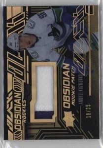 2022-23 SPX Black Obsidian Rookie Patch Andrei Kuzmenko 16/35 2clr - Picture 1 of 2
