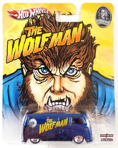 HOT WHEELS POP CULTURE UNIVERSAL STUDIOS THE WOLFMAN VOLKSWAGEN T1 PANEL BUS - Picture 1 of 5