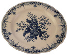 Antique Worcester 18Thc Porcelain Blue White Dinner Plate England English Teller