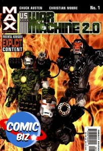 US WAR MACHINE 2.0 #1 (2003) 1ST PRINTING BAGGED & BOARDED MAX COMICS - Picture 1 of 1