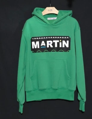 Headgear Classics Pullover Embroidered Hoodie MARTIN Martin Lawrence Green S* - image 1 of 4