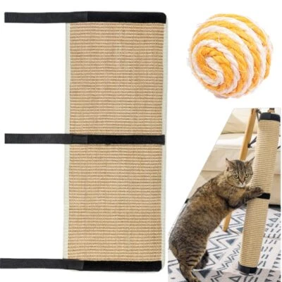 Tapis griffoir pour Chat63 * 25 cmsisal NaturelTapis à gratterTapis Pieds de ... - Photo 1/4
