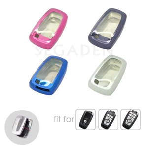 Soft TPU Remote Smart Key Case Cover Holder fit for FORD Fusion Mustang LINCOLN - Picture 1 of 9