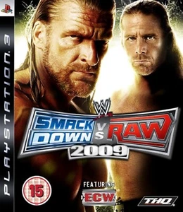 PS3 WWE Smackdown Vs Raw 2009 Featuring ECW - Complete with manual - Picture 1 of 1