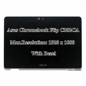 12.5" Asus Chromebook Flip C302 C302CA LCD LED FHD Display Touch Screen Assembly - Picture 1 of 10