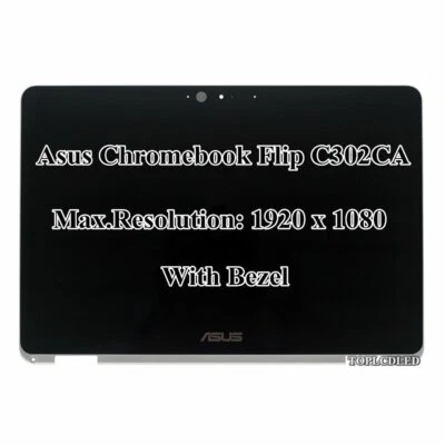 12.5" Asus Chromebook Flip C302 C302CA LCD LED FHD Display Touch Screen Assembly - Image 1 of 4
