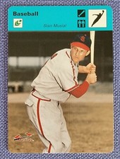 Stan Musial 2005 Leaf Sportscasters #45 Teal Parallel Leaping-Bat SP# 13/20