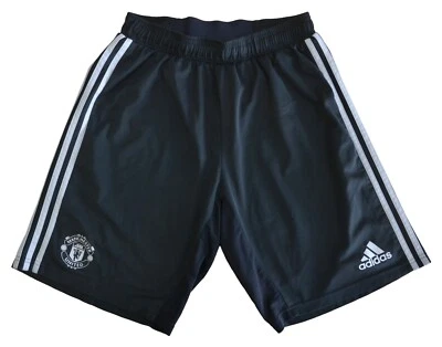 MANCHESTER UNITED 2017/2018 THIRD FOOTBALL SHORTS ADIDAS SIZE M - Image 1 of 4