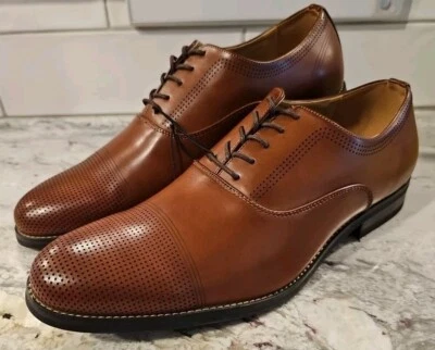 👞 Zapatos informales de vestir Kenneth Cole Reaction Ryker con cordones para hombre nuevos con etiquetas 12 (24) Foto 1 de 4