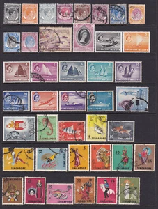 Collection of 101 Singapore - Mint and Used Nice Selection - Picture 1 of 3
