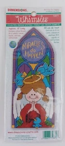 2002 Dimensions Whimsies MIRACLES DO HAPPEN Cross Stitch Kit 72871 8" Long 14ct - Bild 1 von 2