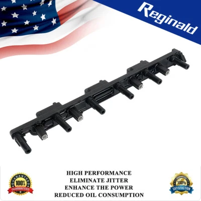 Paquete de bobinas de encendido para Jeep Grand Cherokee Wrangler 2000-2006 4L L6 UF296 C1263 Foto 1 de 4