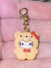 Hello Kitty As A Bear Charm Zipper Pull & Keychain Add On Clip!!