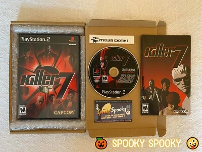 Killer 7 PS2 - NTSC-U/C USA Immaculate CIB with Natural Disc - Tracked - Image 1 of 4