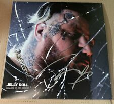 Jelly Roll Signed Ballads Of The Broken RED COLORED RECORD LP VINYL   JSA COA