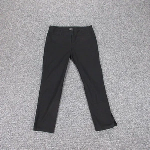 Anne Taylor Pants Womens 0 Black Signature Straight Leg Cropped 28x25* - Afbeelding 1 van 22