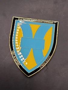 21st Theater Sustainment Command Team 21 Army Strong 2.5" Challenge Coin - Picture 1 of 5