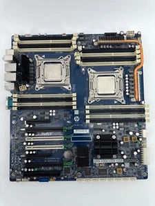Carte mère HP Z820 708464-001 LGA2011 avec 2 processeurs Xeon E5-2687W non testée en l'état - Photo 1/9