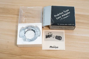EXTREMELY RARE NOS Vintage Mamiya Sekor P Adapter Praktica Type lens adapter - Picture 1 of 11